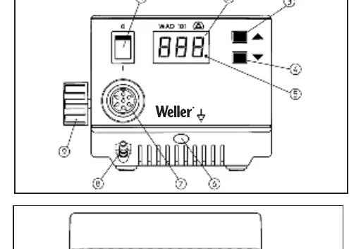 Panel przedni stacji WAD 101