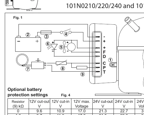 Schemat połączeń elektrycznych modułu