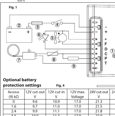 Schemat połączeń elektrycznych
