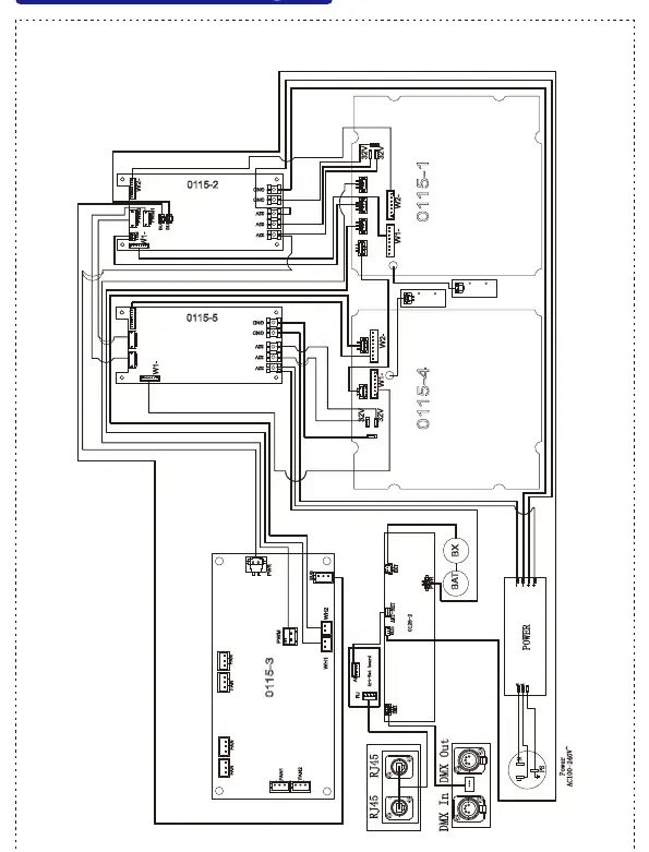 Schemat połączeń elektrycznych