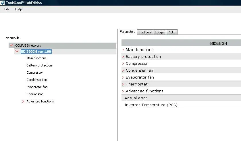 Interfejs użytkownika Tool4Cool