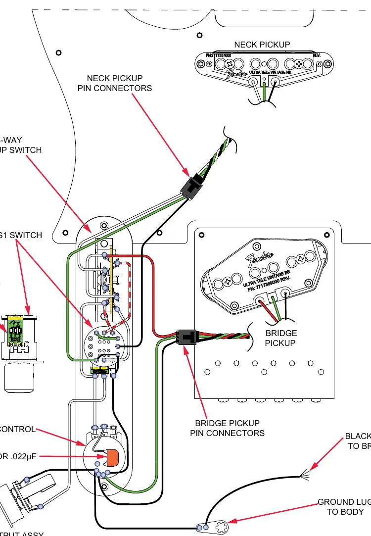 Schemat połączeń elektrycznych