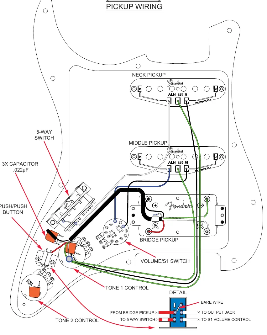 Schemat okablowania przetworników