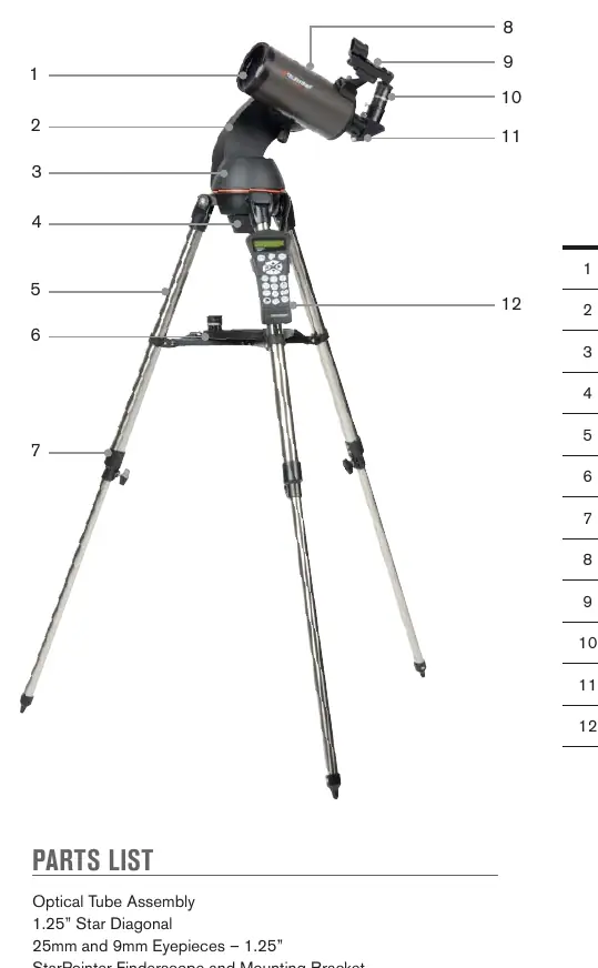 Budowa teleskopu Celestron NexStar 102SLT