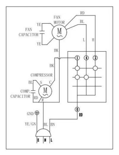 Schemat elektryczny