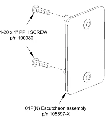 Elementy zestawu Detex 105600-X
