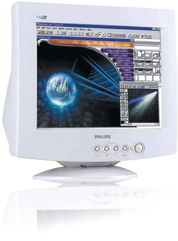 Monitor CRT Philips 105G79