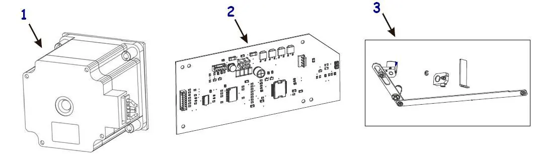 Schemat modułu obcinaka