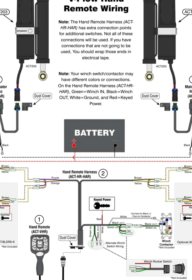 Schemat połączeń elektrycznych