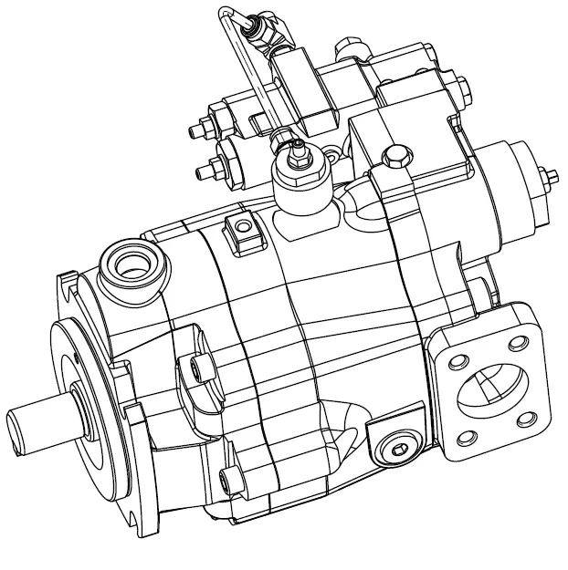 Pompa z zainstalowanym ogranicznikiem mocy (Power limiter control)