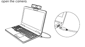 Podłączenie kamery do komputera przez USB