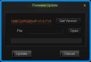 Interfejs aktualizacji firmware