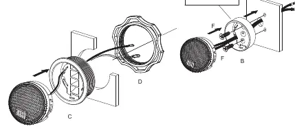 Instrukcja montażu wpuszczanego (flush mount)