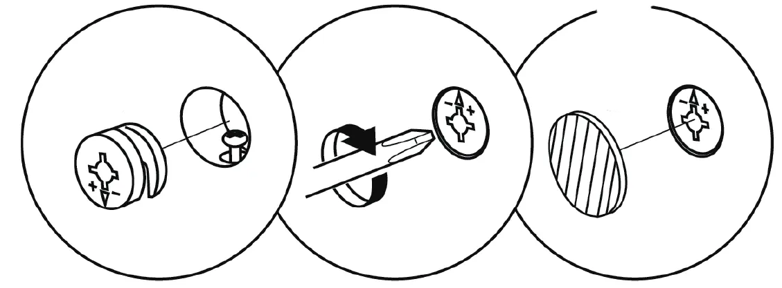 Mechanizm blokady mimośrodowej (cam lock)