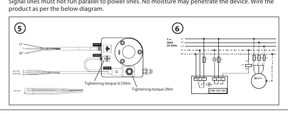 Schemat podłączenia elektrycznego