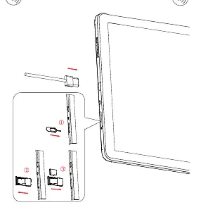 Instrukcja instalacji karty SIM/SD
