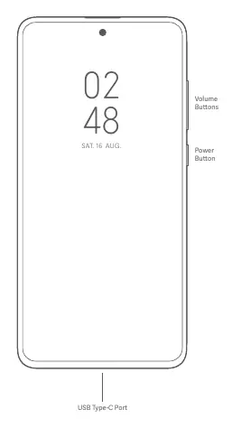 Schemat budowy smartfona Xiaomi Mi 10T Lite