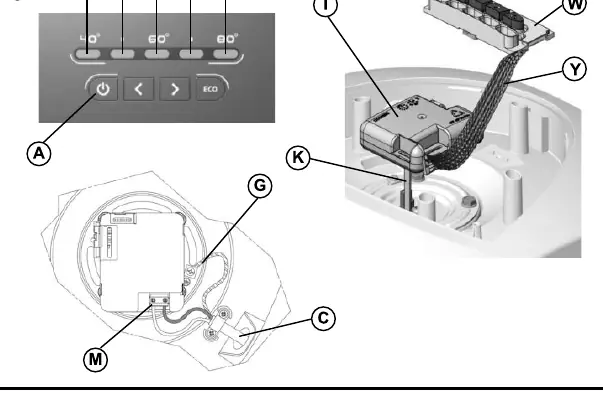 Schemat podłączenia hydraulicznego