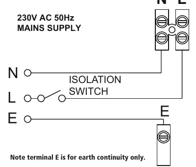 Schemat podłączenia elektrycznego
