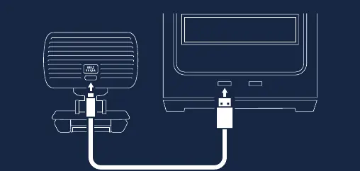 Podłączenie kabla USB