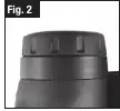 Fig. 2: Muszla oczna w pozycji 'down'