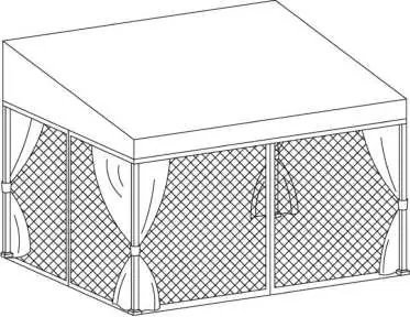 Altana ogrodowa Sunjoy 10x12 Soft Top Gazebo
