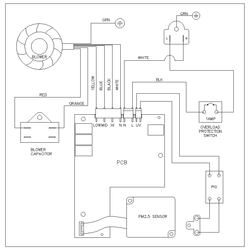 Schemat elektryczny