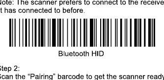 Kod do parowania Bluetooth HID.