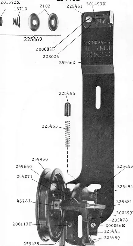 Schemat nawijacza szpulki