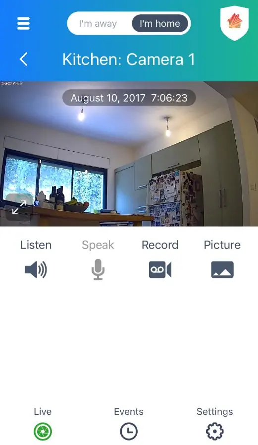 Interfejs podglądu na żywo