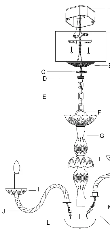 Schemat rozłożenia części (exploded view)