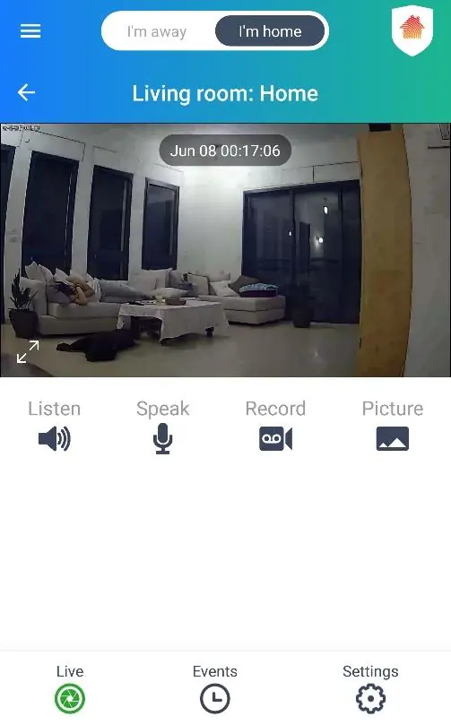 Widok podglądu na żywo