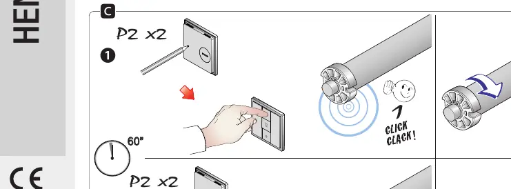 Procedura programowania pierwszego pilota