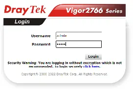 Ekran logowania do panelu zarządzania