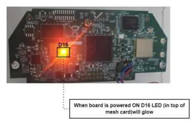 Wskaźnik LED zasilania D16