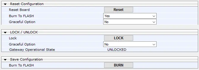 Strona Maintenance Actions