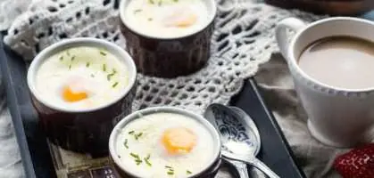 Przygotowanie jajek w kokilkach