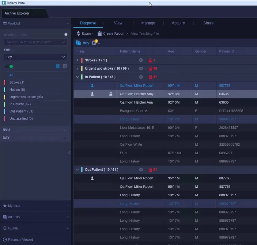 Interfejs Vue Explorer