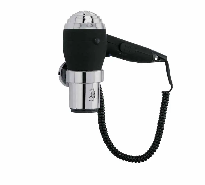 Suszarka hotelowa SPL CHROMO 1200W z uchwytem ściennym