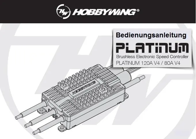 Regulator Hobbywing Platinum V4