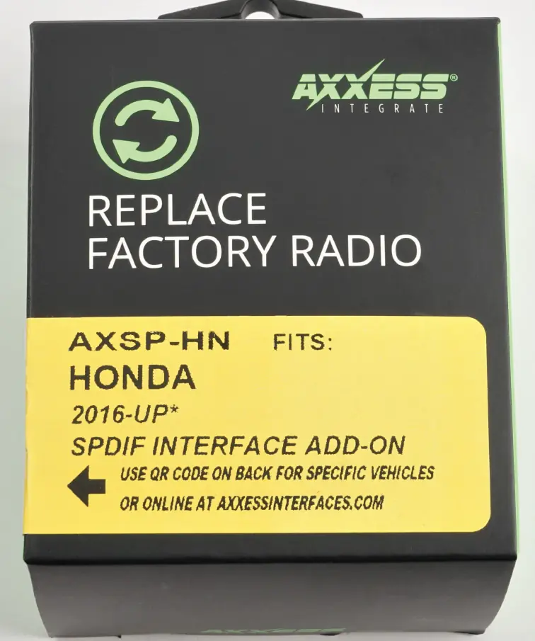 Opakowanie interfejsu Axxess AXSP-HN