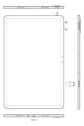 Schemat budowy tabletu Redmi Pad 2 Pro