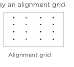 Siatka wyrównująca (Alignment grid)