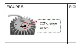 Przełącznik temperatury barwowej (CCT)