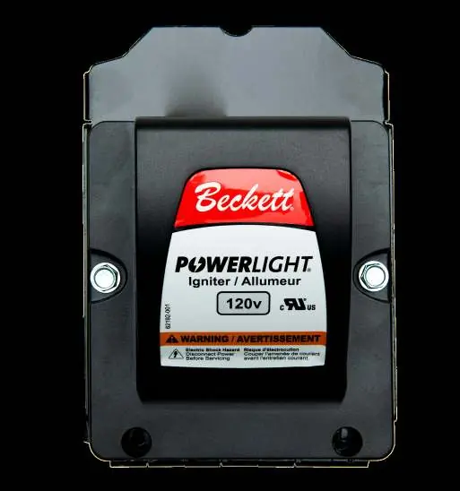 Zapalnik Beckett PowerLight - widok z przodu