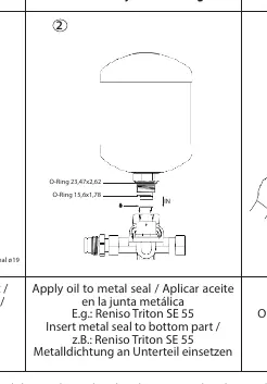 Krok 2: Wstępny montaż uszczelki