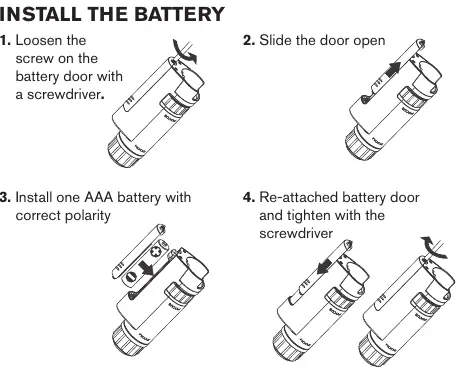 Instrukcja instalacji baterii