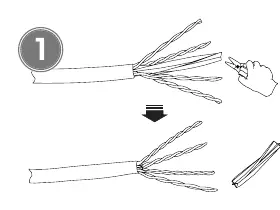 Krok 1: Przygotowanie kabla