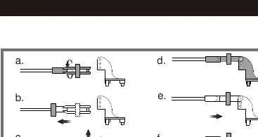 Montaż popychaczy (clevis)