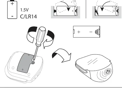 Instalacja baterii w module wibracyjnym